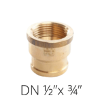 DN ½”x ¾”