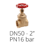 DN50 - 2”, PN16 bar